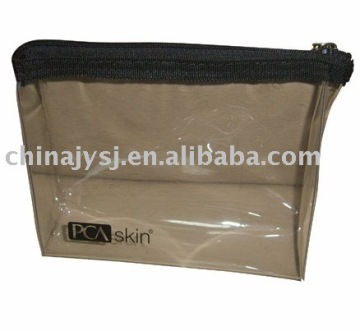 plastic cosmetic pouch (pvc packing bag)