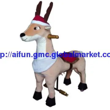 Ponycycle-Ride on Wheeled Plush Stuff