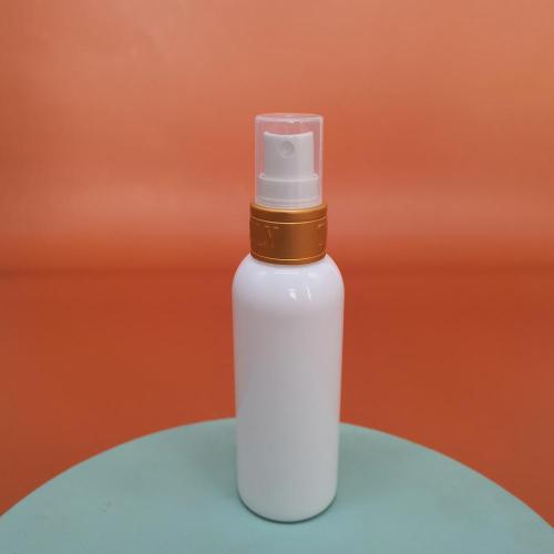Botella de vidrio de perfume portátil con spray