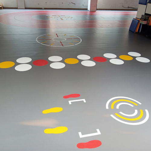 gymvloeren vinyl PVC -mat