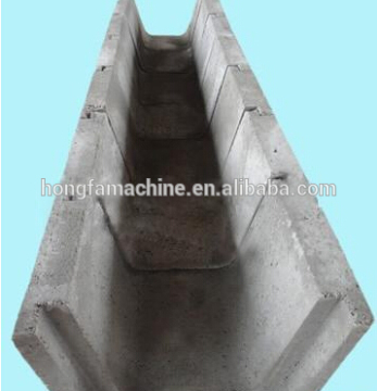 concrete U shape brick making machine , Concrete U Channel molding Machine price