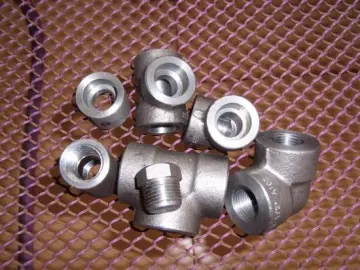 2" 3000# carbon steel 90 degree socket weld elbow