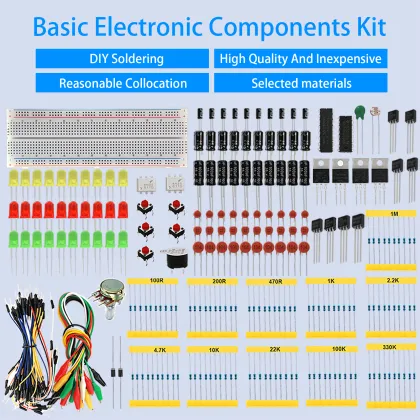 Electronics Components Starter Package Diy Electronics Learning Kit for Arduino Set R3 Tutorial