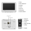 Sistema audio/video -video a 4 fili con monitor