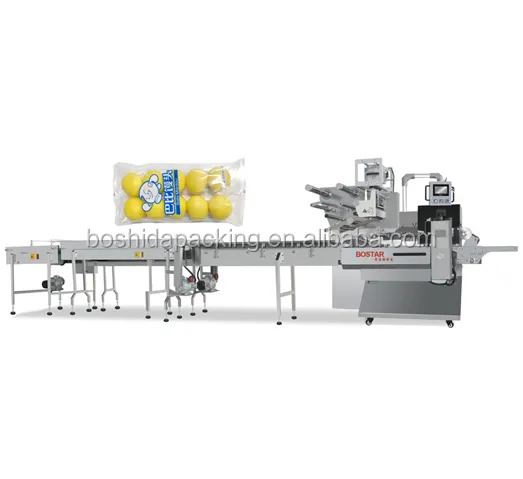 Automatic dumpling horizontal pillow bag packing machine