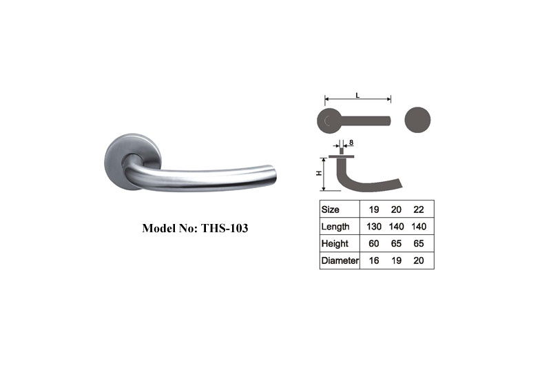 Classic Modern Door Lever Handle Sets 