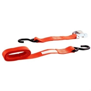 Motorcycle Tie Down Straps-2" x 8' Cam Buckle Strap w/ S Hooks
