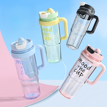 Large Capacity Outdoor Portable Plastic Water Bottle for Offices