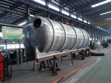 Steel Vacuum Tank Semi-Trailer Body
