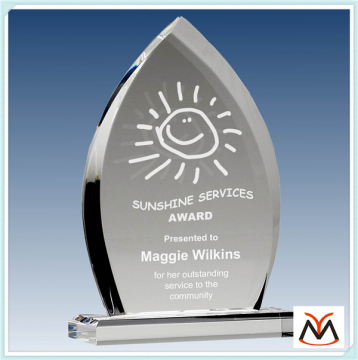 clear exquisite acrylic trophy design,acrylic award