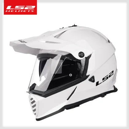 LS2 PIONEER EVO off-road motorcycle helmet double lens ls2 mx436 motocross helmets capacete casco casque