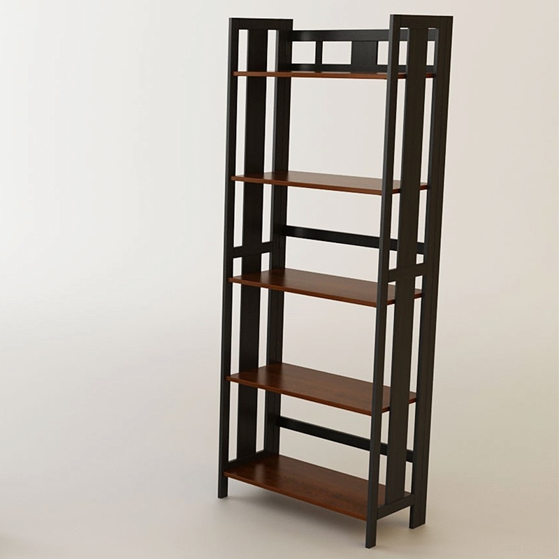 Wooden Folding Bookshelf