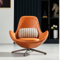 Nordic Eggshell Designer Italia Leisure Chair