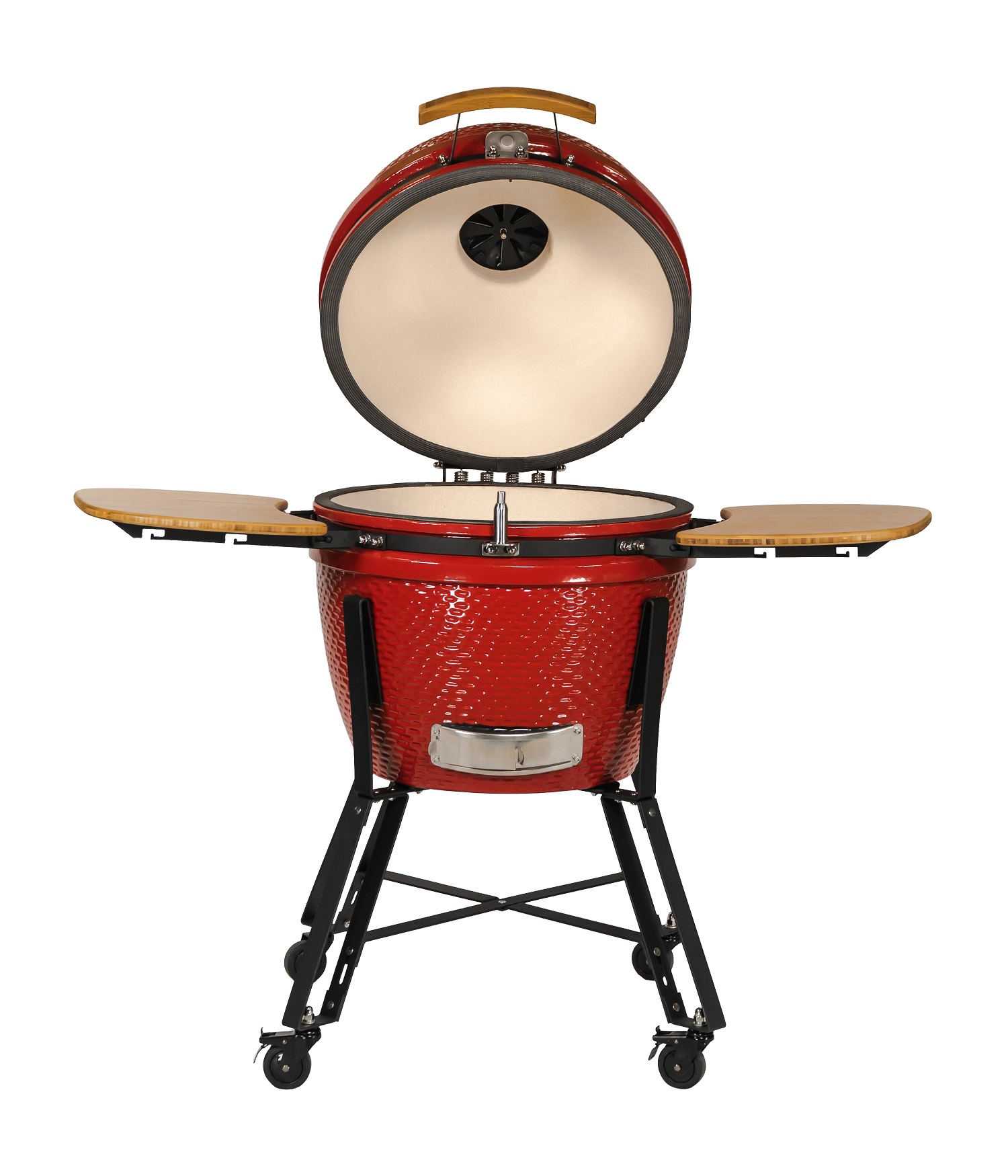 Customized 22 inch bbq ceramic charcoal kamado grill