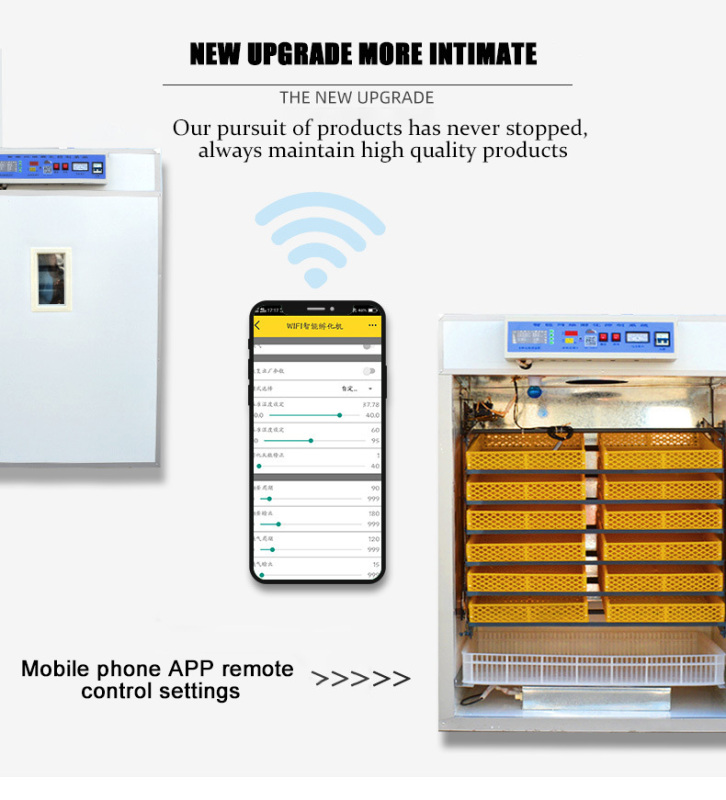 Large household fully automatic intelligent chicken duck goose pigeon peacock incubator
