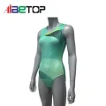 Larafáticos de spandex de ginástica juvenil personalizados