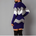 Long Sleeve Bodycon Mini Sweater Dress