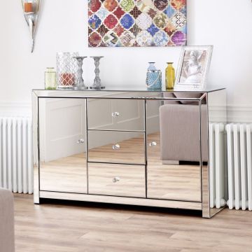 Venezianer spiegelte große Sideboard