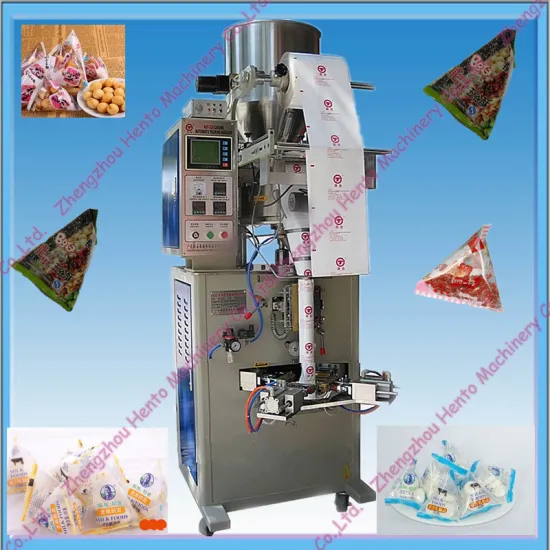 New Design Automatic Triangular Bag Peanut Packing Machine