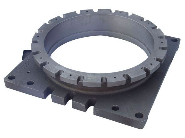 Corps de soupape en fer ductile OEM pour machines industrielles