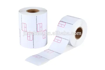 High quality E-scale direct thermal self adhesive label for supermarket 40 60 retail pricing labels