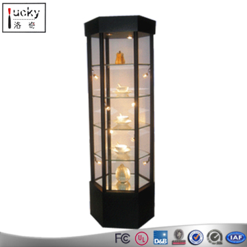 Commercial accrylic display cabinet for carton display stand