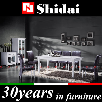 Unique dining room tables / dining table with hand paint / telescopic dining table A-30 N6227 N6317 N6318