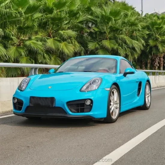 High Polymeric Crystal Miami Blue Car Wrap Vinyl