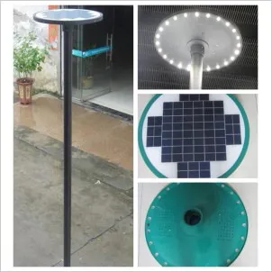 New design motion sensor led solar garden lights easy move to anywhere