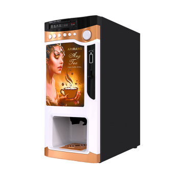 Coin-Operated Multi-Option Coffee & Tea Vending Machine
