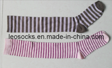 Fashion Striped Knee High Socks