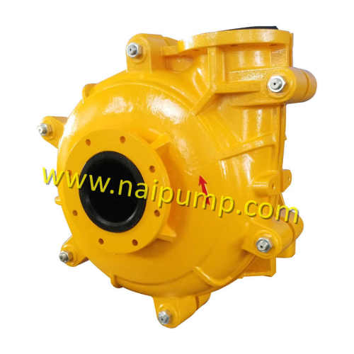 Industry acid resistant slurry pump for copper mine