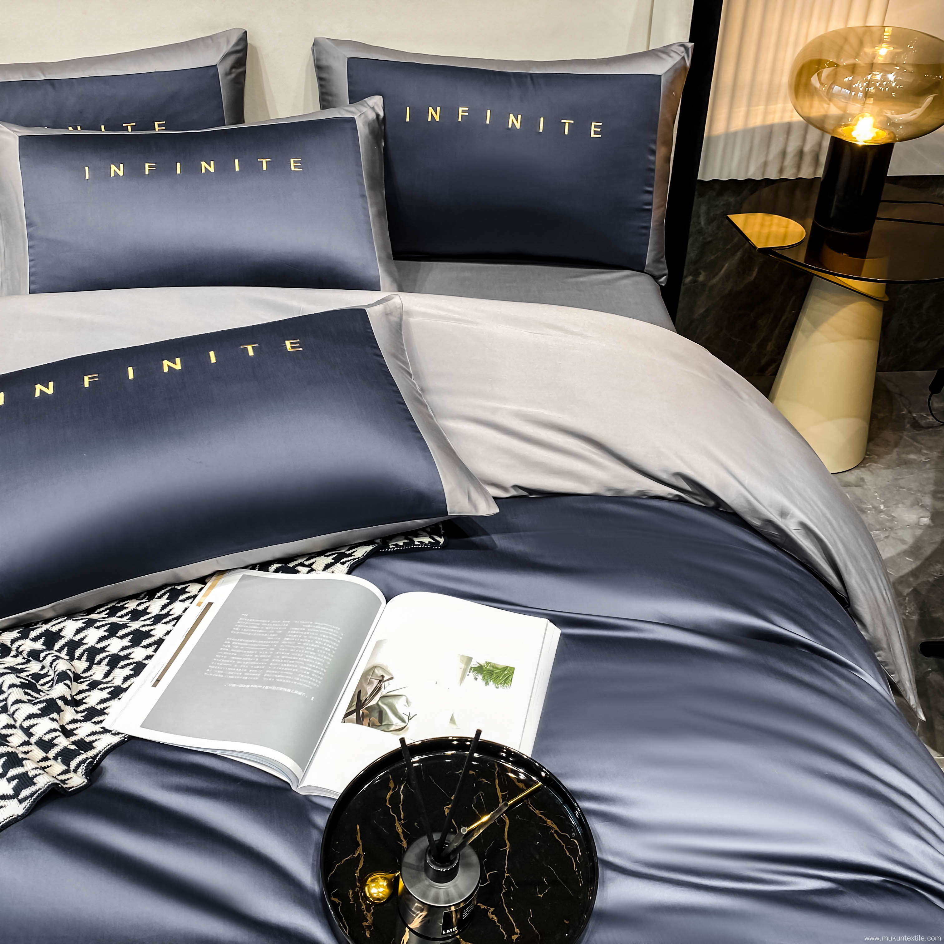 Luxury bedding sets egyptian cotton bedding set