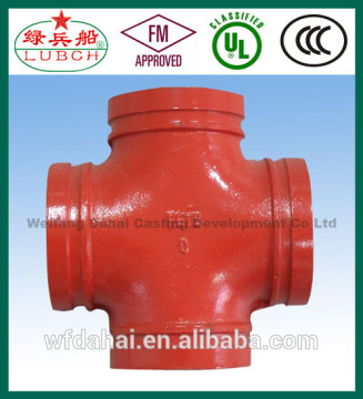 LBC Ductile Iron Grooved Equal Cross