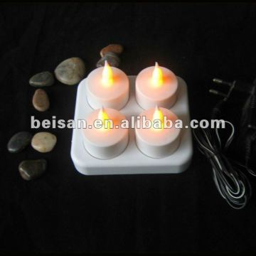 Rechargeable electric candle,led rechargeable candle with cups