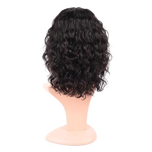 MEDIUM WIG HUMAN HAIR MADE