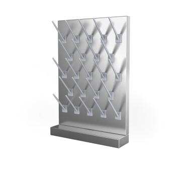 Laboratory Drip rack black Stainless steel
