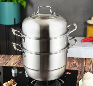 All Stainless Steel Steamer Pot Cook and Steam