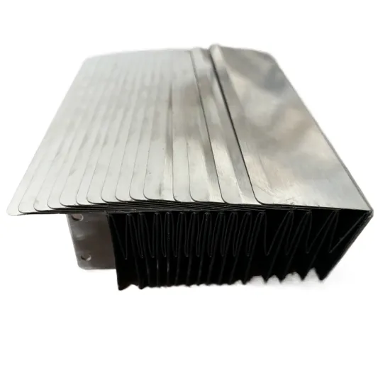 Stainless Steel Armor Bellows Cover Telescopic Bellow Shields for Lathe Protection