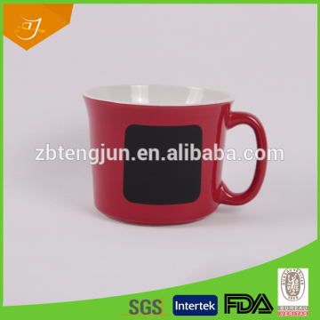 DIY Printing Ceramic Mug For Vip Gift,High Quality Chalk Mug