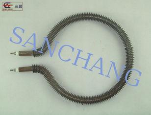 Underground Industrial Finned Tube Heating , High Temperatu