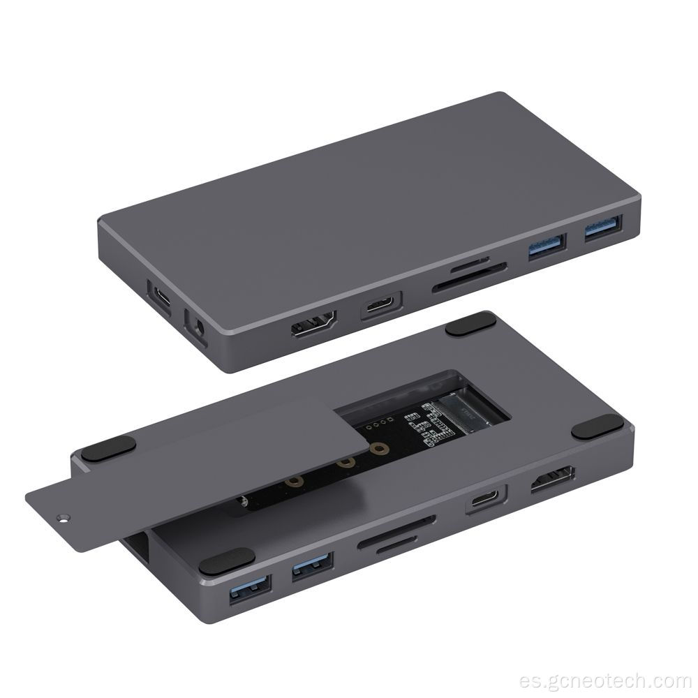 TF/SD Slot USB-C CAN Transferencia de datos