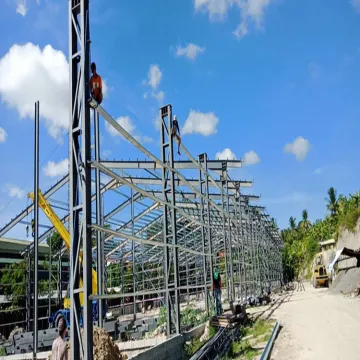 30x40 metal building Structural Steel frame construction