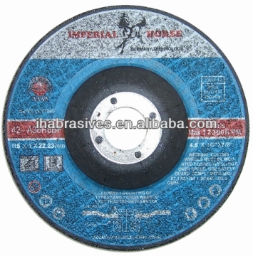 T42,metal cutting dis c,depressed center,115X3X22.23MM,80m/s