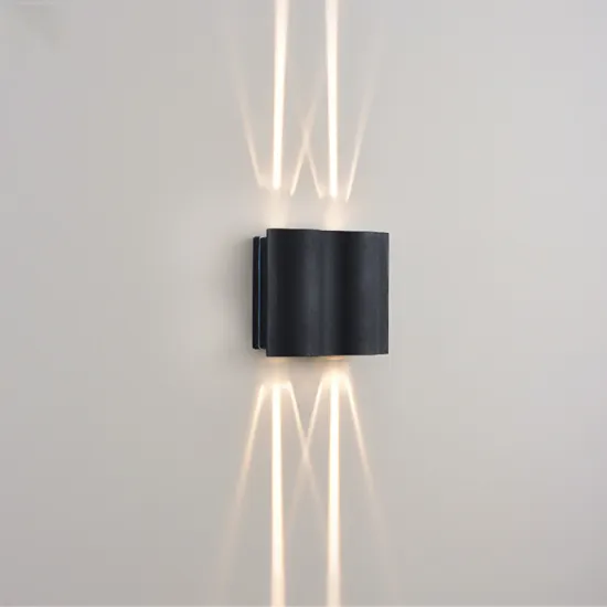 Modern Outdoor Aluminum LED Wall Light for Aisle, Corridor, and Stairs