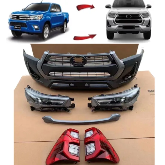 New Arrival Body Kit for Hilux Vigo 2016 - Upgrade to Hilux ROCCO 2021