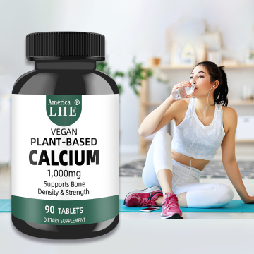Shecome Plant Based Calcium Tablets Bone Strength Density