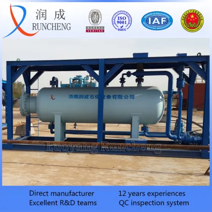 oilfield oil gas water separater / skid-mounted oilfield gravity separator