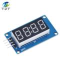 TM1637 4 Bits Digital LED Display Module For arduino 7 Segment 0.36Inch Clock RED Anode Tube Four Serial Driver Board Pack