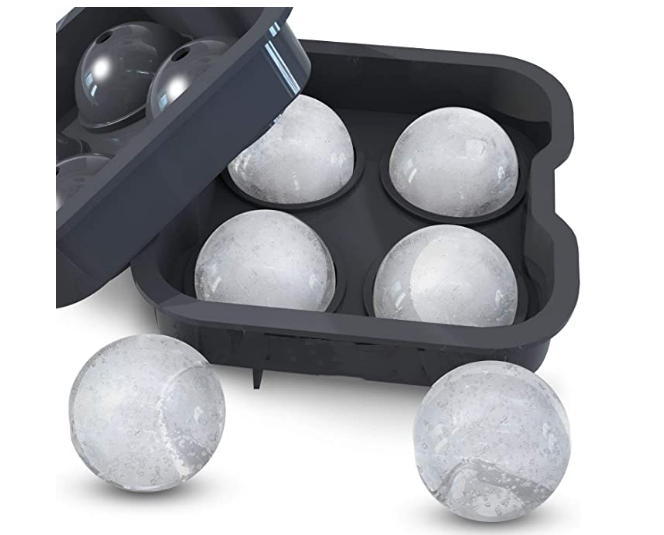 Silicone Round Ice Cube Tray Mold